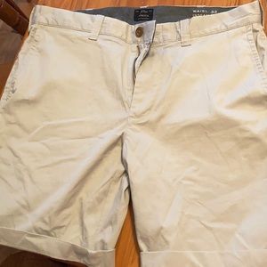 J crew khaki shorts